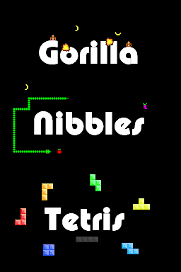 Gorilla, Nibbles and Tetris