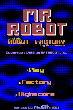 Mr.Robot and his Robot Factory