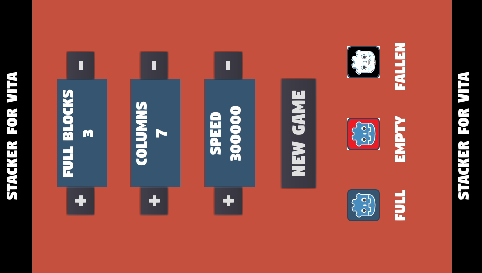 Stacker for Vita Vita Homebrew Games (Arcade Games) GameBrew