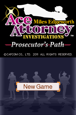 Ace Attorney Investigations: Miles Edgeworth - Prosecutor's Path
