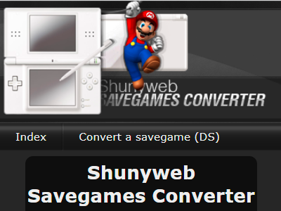 Shunyweb Savegames Converter