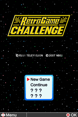 Retro Game Challenge Undub