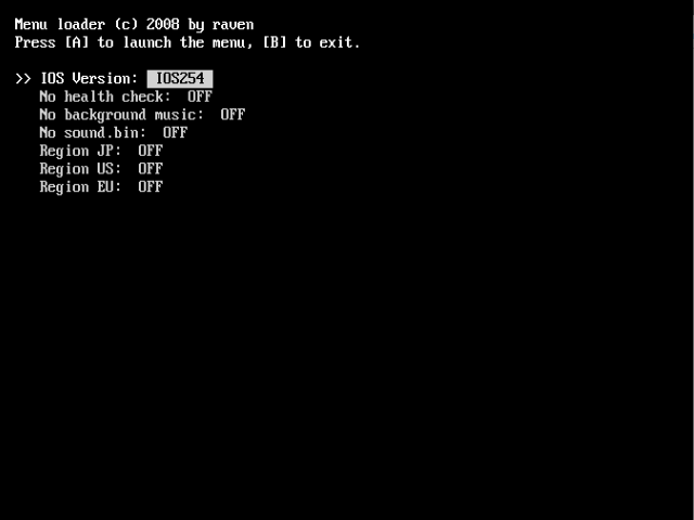 Menu Loader Clone Wii - GameBrew
