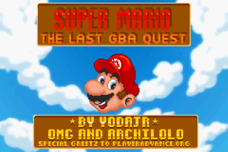 Super Mario - The Last GBA Quest