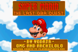 Super Mario: The Last GBA Quest - GBA Roms - Emulation King