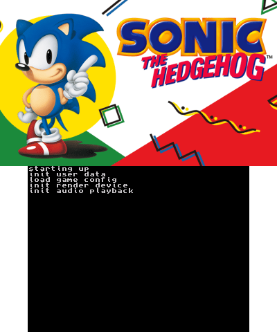 Sonic 1 and 2 3DS - GameBrew