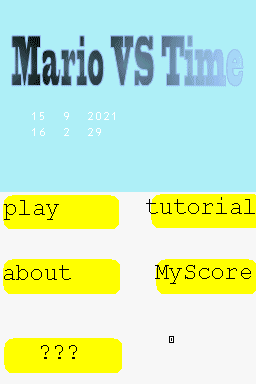 Mario VS Time