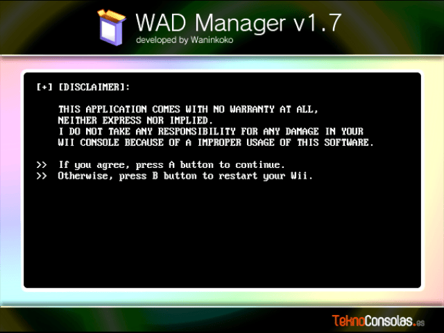 Weggegooid zaad Gevoelig voor WAD Manager Wii - GameBrew