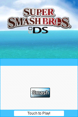 Super Smash Bros DS