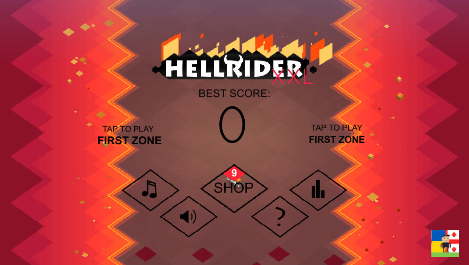 Hellrider Vita - Vita Homebrew Games (Arcade Games) - GameBrew