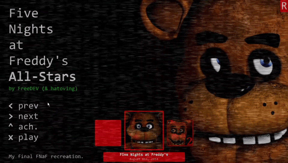Five Nights at Freddy's 1 & 2 - PS3 Themes