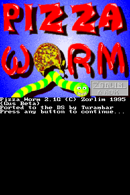 Pizza Worm DS