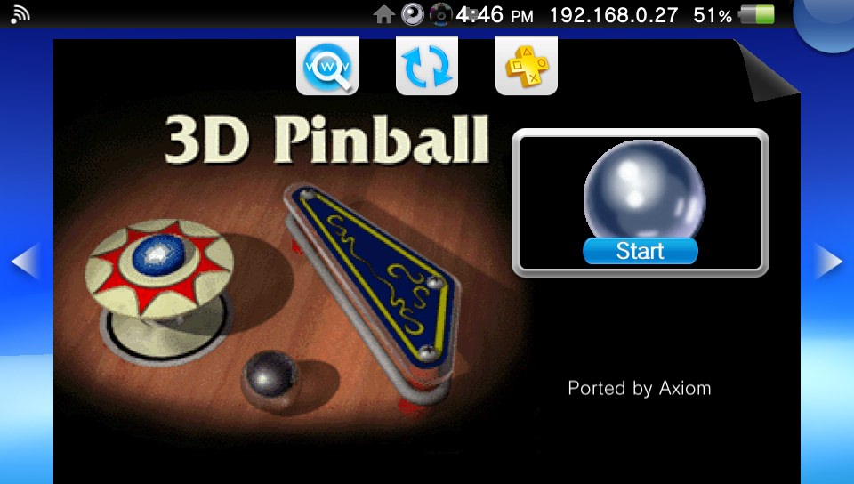 Space Cadet Pinball Vita Vita Homebrew Games (Arcade Games) GameBrew