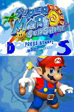 pobre Plaga vértice Super Mario Sunshine DS - GameBrew
