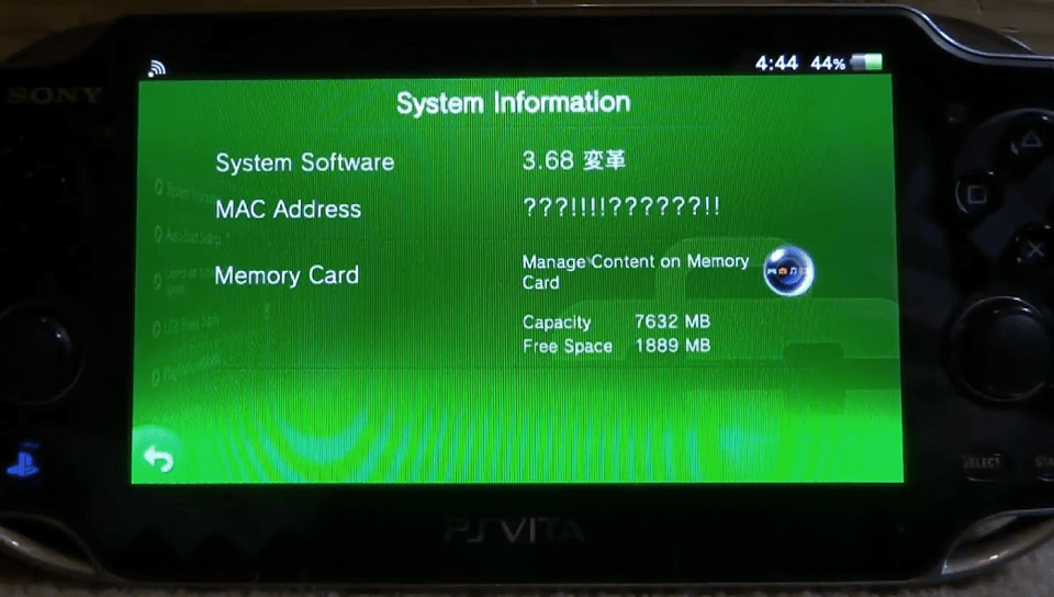 Mac Address Spoofer Vita Vita Homebrew Apps (Plugins) GameBrew