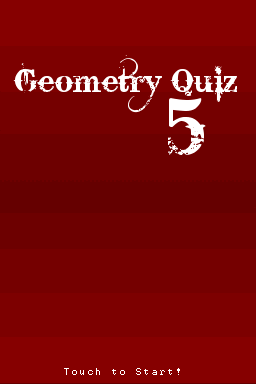 Geometry Quiz 5
