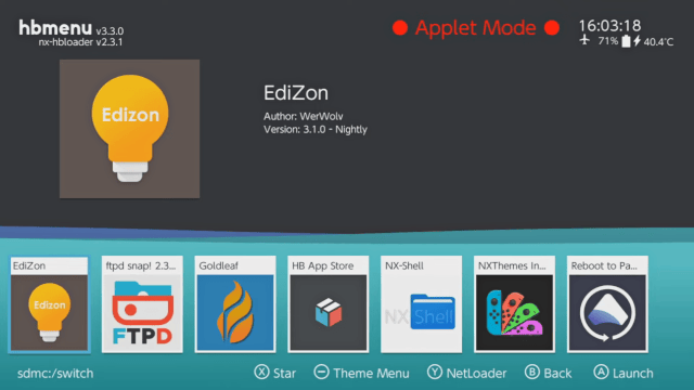 EdiZon - Activate Cheats on Nintendo Switch (Over 600 Games Supported) -  CFWaifu