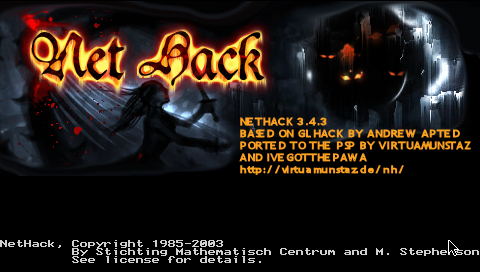 Nethack for PSP - GameBrew
