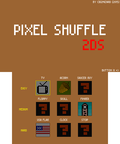 Pixel Shuffle 2DS