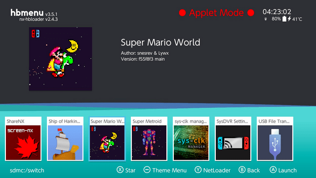 Super Mario World, Software