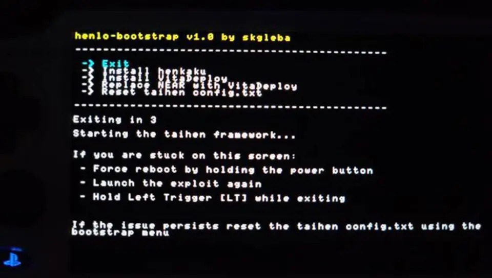 HENlo JB Vita Vita Homebrew Apps (Exploits) GameBrew