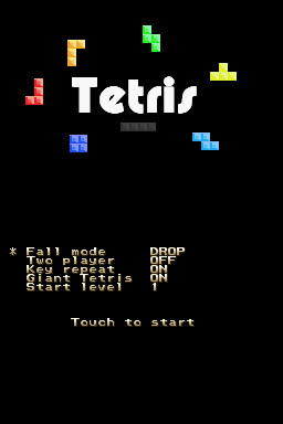 Tetris DS - GameBrew