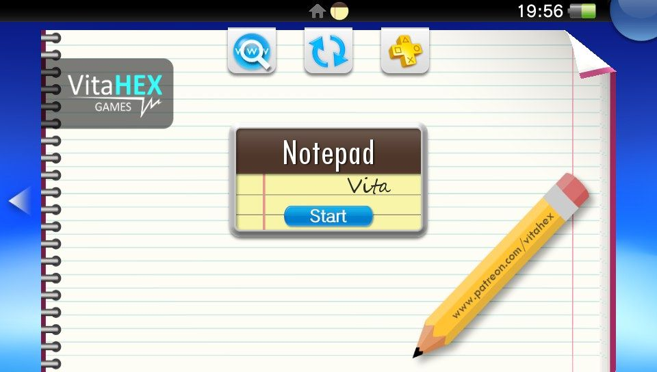 Notepad Vita Vita Homebrew Apps (Other Apps) GameBrew