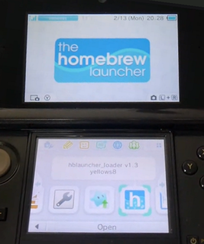 how to close homebrew launcher 3ds