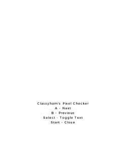 3DS Dead Pixel Checker
