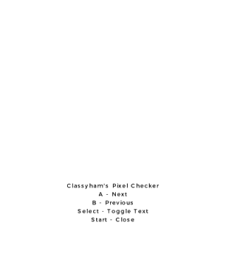 3DS Dead Pixel Checker