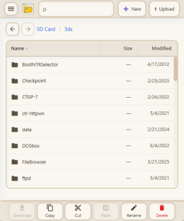3DS File Browser