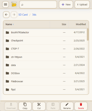 3DS File Browser