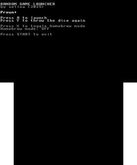 3DS Random Game Launcher