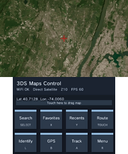 3DS Google Maps