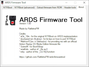 ARDS Firmware Tool