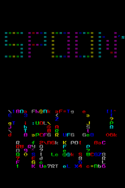 Spoon's ASCII Mess