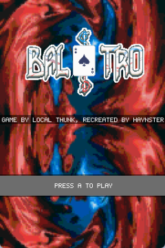 Balatro DS Port