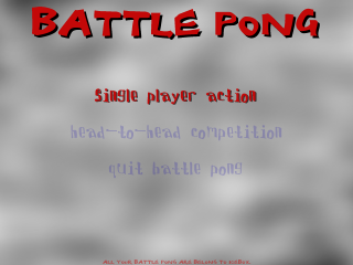 Battle Pong X