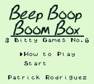 Beep Boop Boom Box