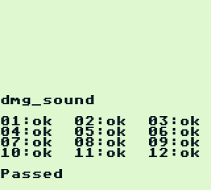 Blargg's Gameboy hardware test ROMs