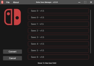 BotW Save Manager