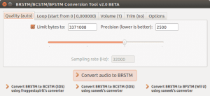 BRSTM/BCSTM/BFSTM Conversion Tool