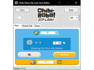Chibi-Robo Zip Lash Save Editor