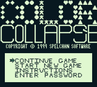 Color collapse Billy D. Spelchans