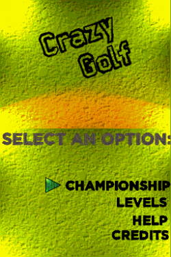 Crazy Golf