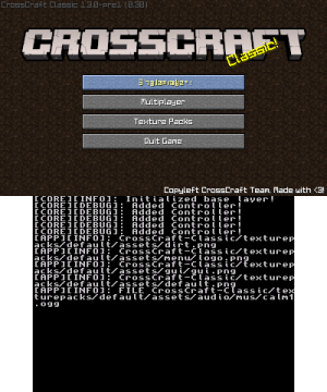 CrossCraft Classic 3DS