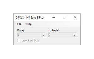 DBXV2 Save Editor