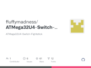 Switch Fightstick Code (Atmega32U4)
