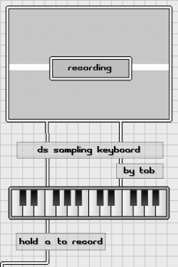 DS Sampling Keyboard