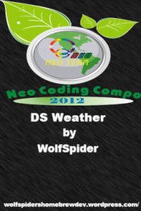 DS Weather WolfSpider #DS App